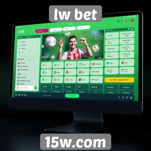 Interface do usuário do LW Bet é intuitiva e acessível