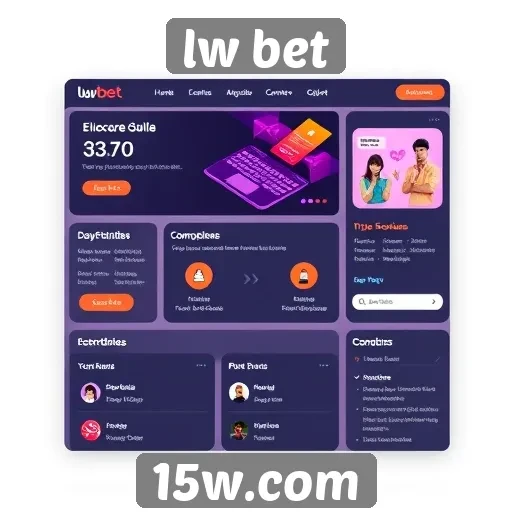 Análise da interface de usuário do site lw bet